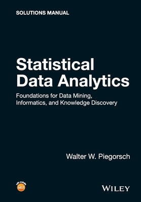 Statistical Data Analytics SM by Piegorsch, Walter W.