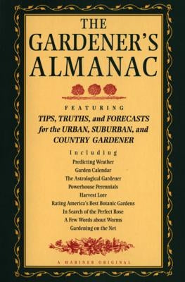 The Gardener's Almanac by Jones, Peter C.