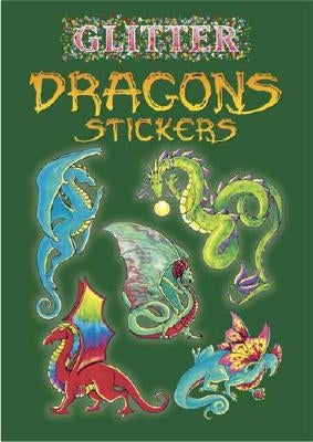 Glitter Dragons Stickers by Shaffer, Christy
