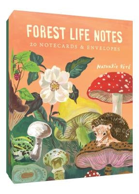 Forest Life Notes: 20 Notecards & Envelopes (Cute Office Supplies, Cute Desk Accessories, Back to School Supplies) by Lete, Nathalie