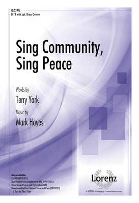 Sing Community, Sing Peace by Hayes, Mark