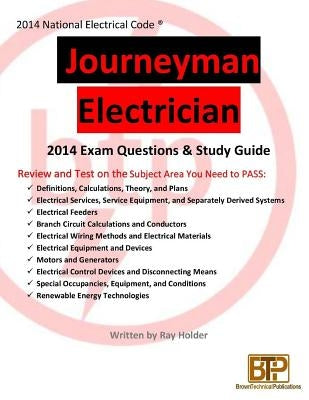 2014 Journeyman Electrician Study Guide by Publications Inc, Brown Technical