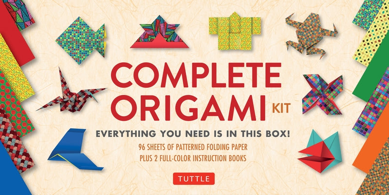 Complete Origami Kit: [Kit with 2 Origami How-To Books, 98 Papers, 30 Projects] This Easy Origami for Beginners Kit Is Great for Both Kids a by Tuttle Publishing