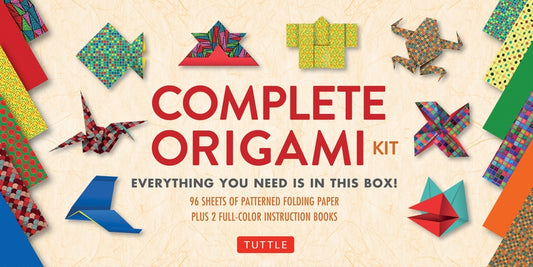 Complete Origami Kit: [Kit with 2 Origami How-To Books, 98 Papers, 30 Projects] This Easy Origami for Beginners Kit Is Great for Both Kids a by Tuttle Publishing
