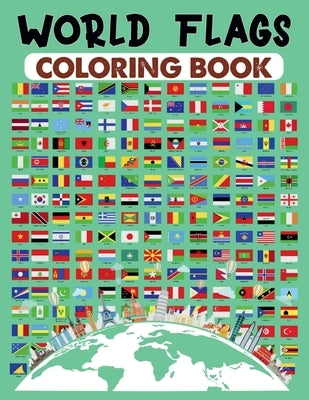 Word Flags Coloring Book by Norbert, Nikolas