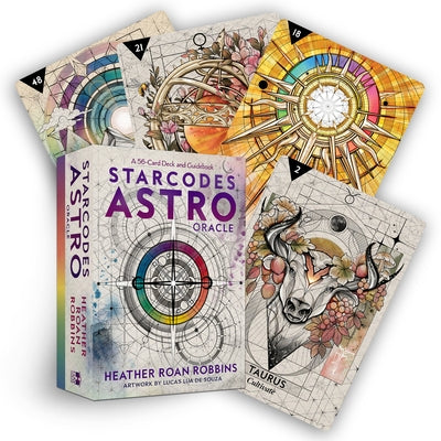 Starcodes Astro Oracle: A 56-Card Deck and Guidebook by Roan Robbins, Heather