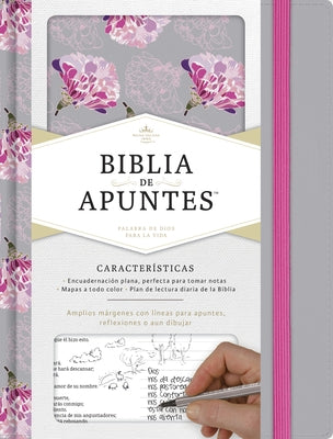 Rvr 1960 Biblia de Apuntes, Gris Y Floreado Tela Impresa by B&h Espa&#241;ol Editorial