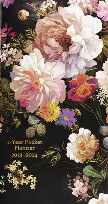 2023-24 Midnight Floral 2-Year Pocket Planner by 