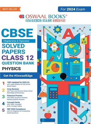 Oswaal CBSE Chapterwise & Topicwise Question Bank Class 12 Physics Book (For 2023-24 Exam) by Oswaal Editorial Board