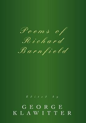Poems of Richard Barnfield by Klawitter, George