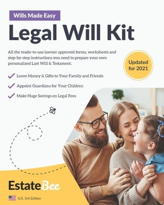 Legal Will Kit: Make Your Own Last Will & Testament in Minutes.... by Estatebee