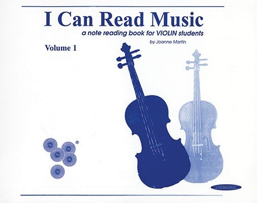 I Can Read Music, Vol 1: Violin by Martin, Joanne