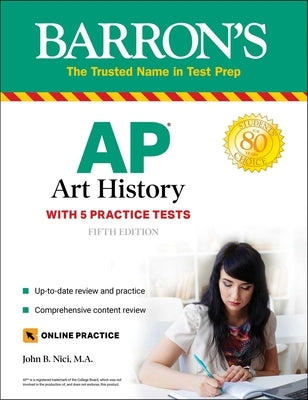 AP Art History: With 5 Practice Tests by Nici, John B.