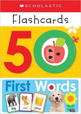 50 First Words Flashcards: Scholastic Early Learners (Flashcards) by Scholastic