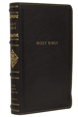 Kjv, Sovereign Collection Bible, Personal Size, Leathersoft, Black, Red Letter Edition, Comfort Print: Holy Bible, King James Version by Thomas Nelson