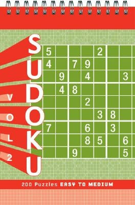 Sudoku Vol 2 Puzzle Pad Easy T by Pitkow, Xaq