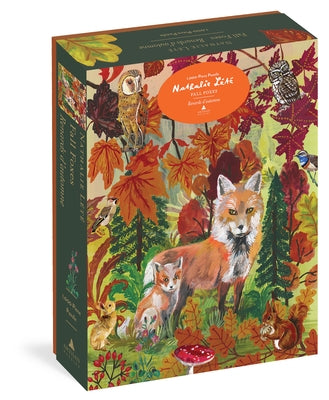 Nathalie Lété Fall Foxes 1,000-Piece Puzzle by L&#233;t&#233;, Nathalie