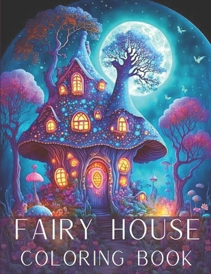 Fairy House Coloring Book: Magical Fairy House Coloring Book for Adults by Color Cafe, Jennife