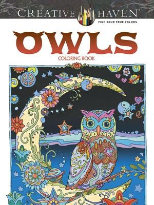 Creative Haven Owls Coloring Book by Sarnat, Marjorie
