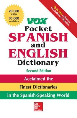 Vox Pocket Spanish and English Dictionary, 2nd Edition by Vox