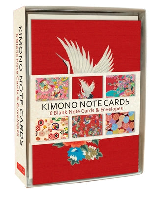 Kimono Note Cards: 6 Blank Note Cards & Envelopes (4 X 6 Inch Cards in a Box) by Tuttle Editors