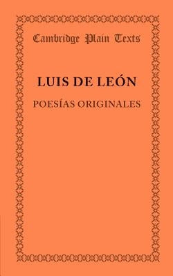 Poesias Originales by Leon, Luis De