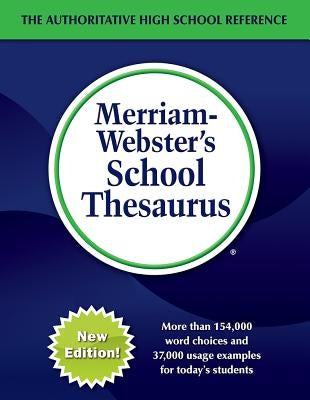 Merriam-Webster's School Thesaurus by Merriam-Webster Inc