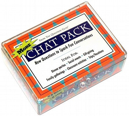 More Chat Pack Cards: New Questions to Spark Fun Conversations by Nicholaus, Bret