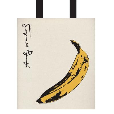 Tote Bag Canvas Andy Warhol Banana by Galison