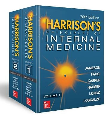 Harrison's Principles of Internal Medicine, Twentieth Edition (Vol.1 & Vol.2) by Larry Jameson, J.