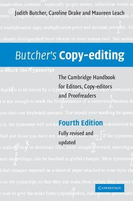 Butcher's Copy-editing by Butcher, Judith