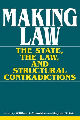Making Law by Chambliss, William J.