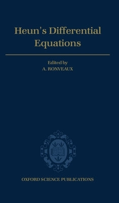 Heun's Differential Equations by Ronveaux, A.