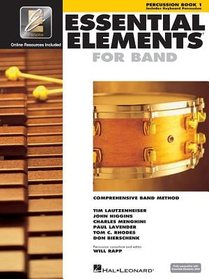 Essential Elements for Band - Percussion/Keyboard Percussion Book 1 with Eei by Hal Leonard Corp