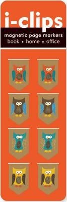 Iclip Magnetic Bkmk Owls by Peter Pauper Press, Inc