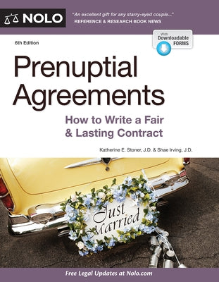 Prenuptial Agreements: How to Write a Fair & Lasting Contract by Stoner, Katherine