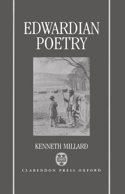 Edwardian Poetry by Millard, Kenneth