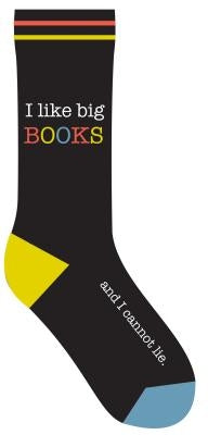 I Like Big Books and I Cannot Lie Socks by Gibbs Smith Publisher