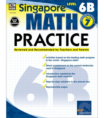 Math Practice, Grade 7 by Singapore Asian Publishers