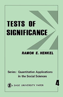 Tests of Significance 4 by Henkel, Ramon E.