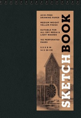 Sketchbook (Basic Small Spiral Fliptop Landscape Black): Volume 9 by Union Square & Co