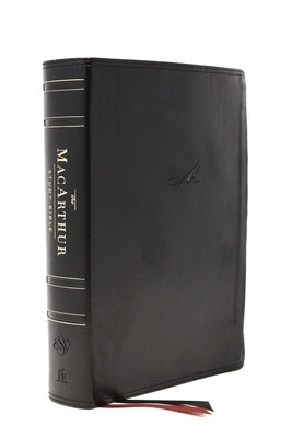 The Esv, MacArthur Study Bible, 2nd Edition, Leathersoft, Black, Thumb Indexed: Unleashing God's Truth One Verse at a Time by MacArthur, John F.