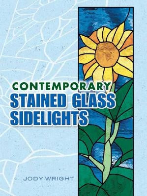 Contemporary Stained Glass Sidelights by Wright, Jody