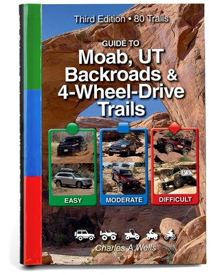 Guide to Moab, UT Backroads & 4-Wheel Drive Trails 3rd Edition by Wells, Charles a.