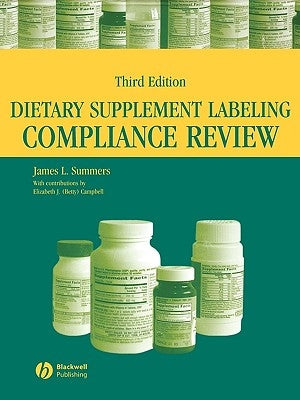 Dietary Supplement Labeling Compliance Review by Summers, James L.