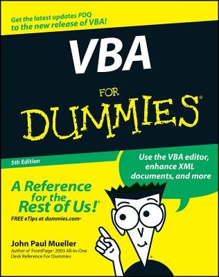 VBA for Dummies by Mueller, John Paul