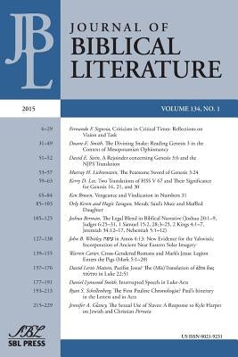 Journal of Biblical Literature 134.1 (2015) by Reinhartz, Adele