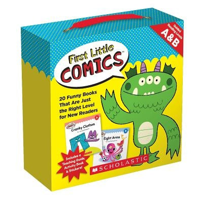 First Little Comics: Levels A & B (Parent Pack): 20 Funny Books That Are Just the Right Level for New Readers by Charlesworth, Liza