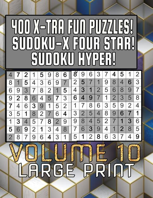 400 X-Tra Fun Puzzles!: Sudoku-X Four Star! Sudoku Hyper! by Press, Puzzle Barn