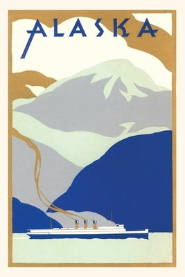 Vintage Journal Alaska Travel Poster by Found Image Press